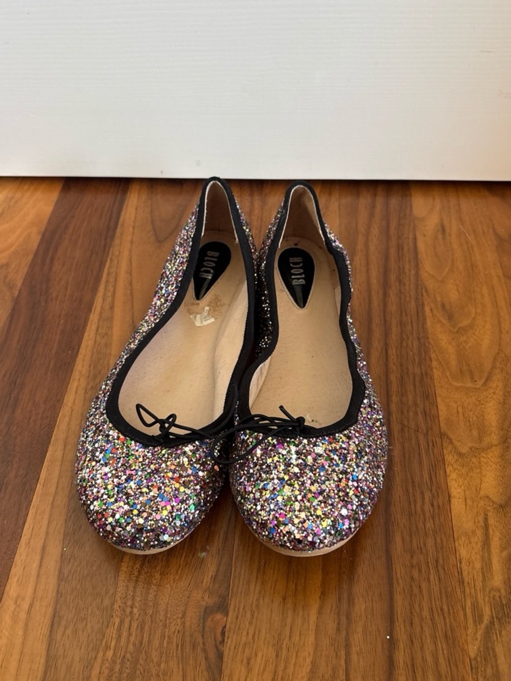 Bloch Multicolor Glitter Ballet Flats